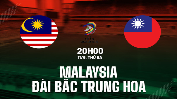 Nhận định Malaysia vs Đài Bắc Trung Hoa 20h00 ngày 11/6 (Vòng loại World Cup 2026). Hãy đến Go88 cá cược bóng đá để biết thêm thông tin.