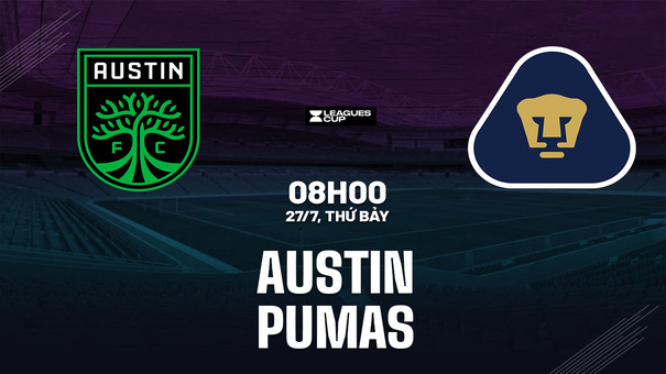 Nhận định bóng đá Pumas vs Austin 8h00 ngày 27/7 (Leagues Cup 2024). Hãy đến Go88 cá cược bóng đá .