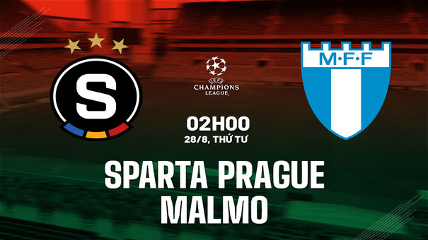 Nhận định Sparta Praha vs Malmo 2h00 ngày 28/8 (Champions League 2024/25). Hãy đến GO88 cá cược bóng đá. 