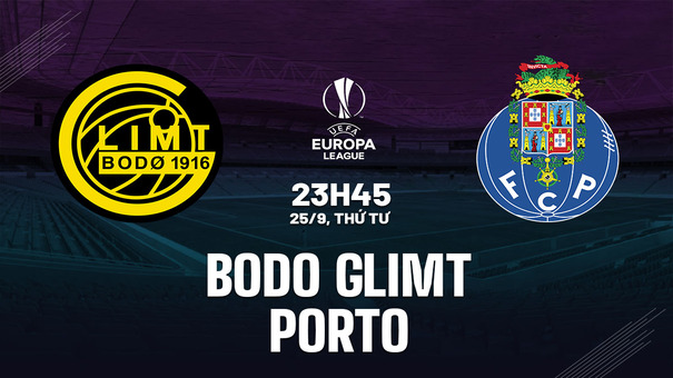 Nhận định Bodo Glimt vs Porto 23h45 ngày 25/9 (Europa League 2024/25). Hãy đến GO88 cá cược bóng đá. 