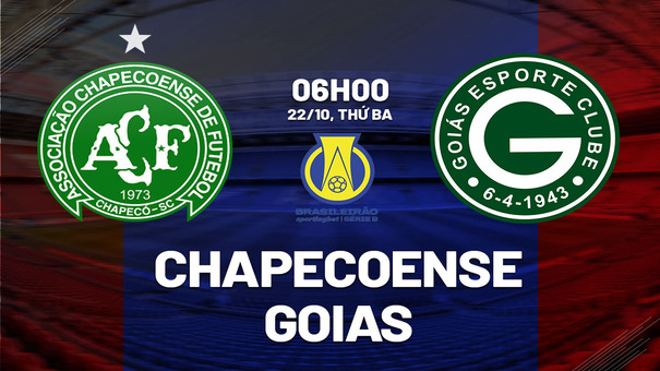 Nhận định bóng đá Chapecoense vs Goias 6h00 ngày 22/10 (Hạng 2 Brazil 2024). Hãy đến GO88 cá cược bóng đá .